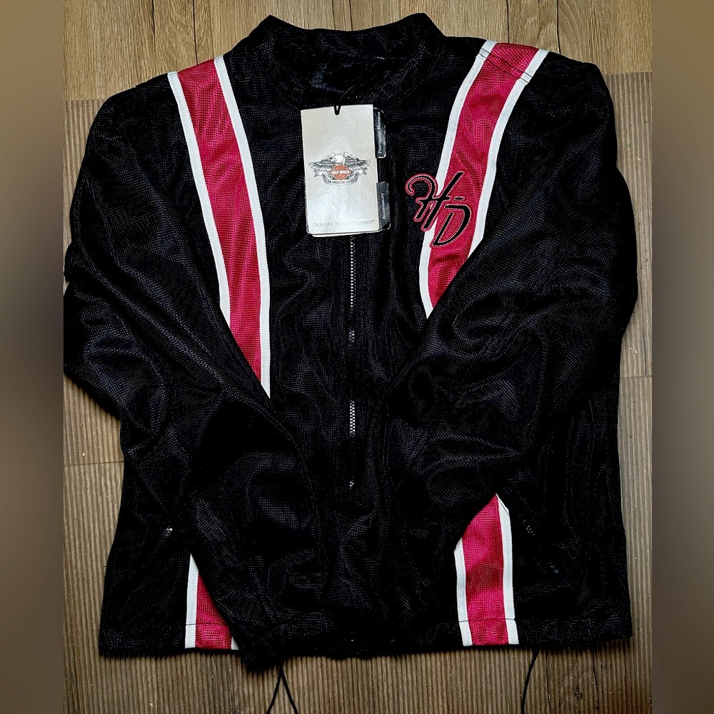 WOMENS HARLEY DAVIDSON SPORT JACKET RIDING GEAR MESH LINED SIZE XXL